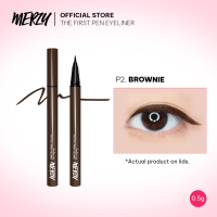 Merzy The First Pen Eyeliner [long lasting waterproof smudgeproof brush tip Korean Kbeauty]