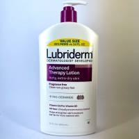 Lubriderm Daily Moisture Lotion Advanced Therapy Lotion 24 fl oz (709 ml) 32 Oz 946 mL & Unscented Lotion From Canada 710ml + Pro-Ceramide