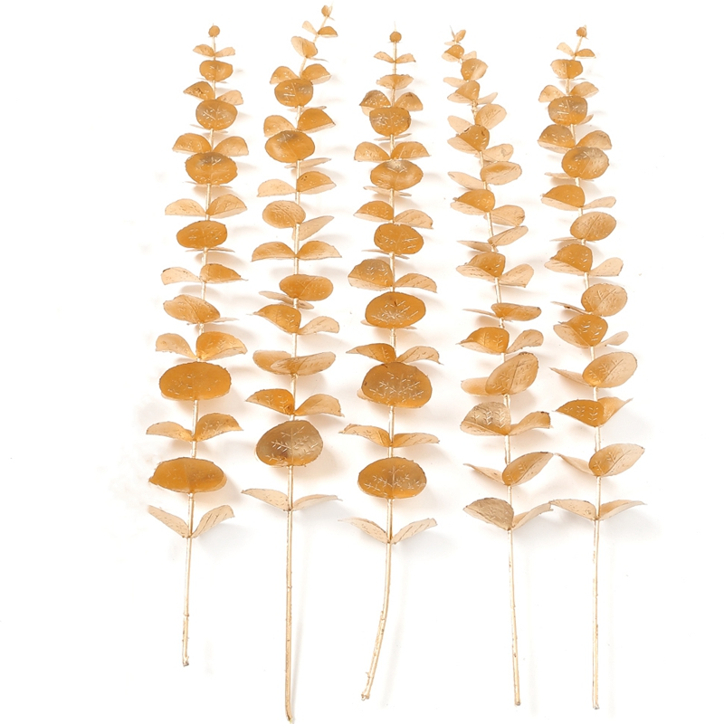 1/5/10pcs Artificial Eucalyptus Leave Berry Fake Plant for Home Office Decor Flower Bouquets Chinese New Year Christmas Party Vase Decoration Simulation Plant