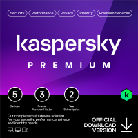 [NEW Kaspersky Premium - 5 Device 2 Years] LICENSE KEY ONLY