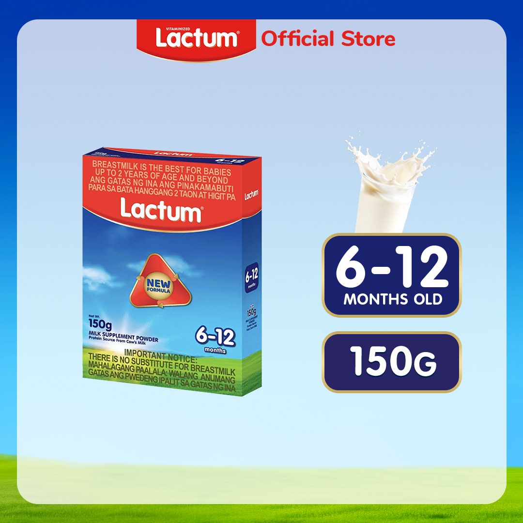 Lactum for 6-12 Months Old Infant Milk Formula Supplement Powder