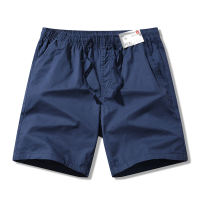 【Size:28-40】URBAN PIPE Fashionable Plain Shorts For Men Knee-Length 100% Cotton Drawstring Short 7212