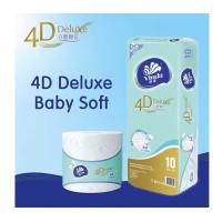 Vinda 4D Deluxe Baby Talcum Scented Toilet Roll