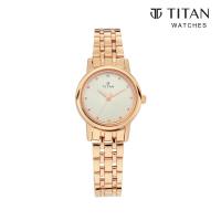 Titan Silver Stainless Steel Watch For Women TTN99201SM01