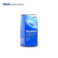 Hyalein 0.1% Ophthalmic Solution 5ml Eye Drops for Dry Eyes Relief – Lubricating Eye Drops for Eye Comfort