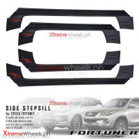 Toyota Fortuner 2016 to 2026 Trd Side Door Step Protector / Sepsill / Step sill ( Fortuner accessories )