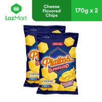 Piattos Cheese Party Pack Bigger Chips 170g - Pack of 2