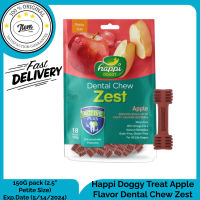 HAPPI DOGGY DENTAL CHEW ZEST APPLE 150G DOG TREATS