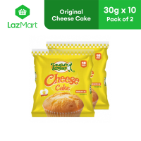 Lemon Square Cheesecake Original 30g x 10 - Pack of 2