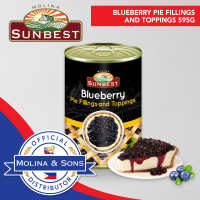 Sunbest Pie Fillings And Toppings Blueberry 595g