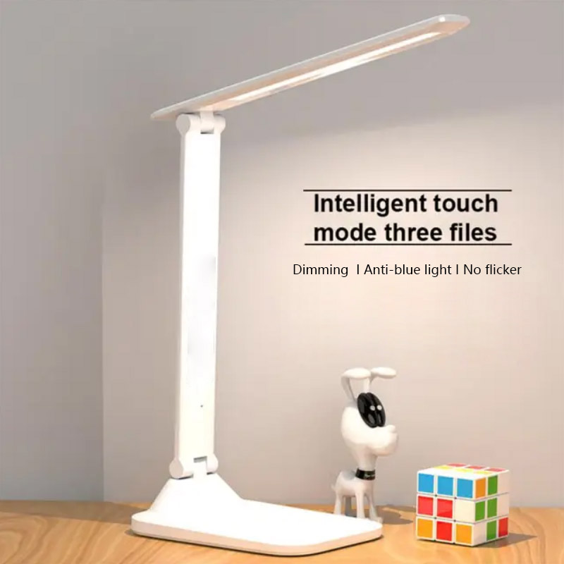 LED Rechargeable Study Lamp Shade Bedroom Desk Lamp Portable Reading Table Light Mini Night Light lampshades for bedroom