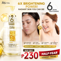 Ashley 6+ Niacinamide Ultimate Glow Serum - Hydrating Brightening Face Serum for Glowing Skin Repair Moisturizer All Skin Types AS4024 AS4025