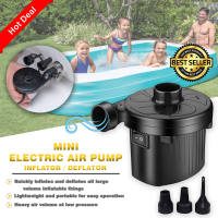 Electric Air Pump Quick Inflation and Deflation for Pools Air Bed and Other Inflatables
