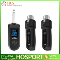 【HCS】2.4G XLR Transmitter and Receiver Rechargeable Signal Adapter Microphones Wired To Wireless System for Dynamic Microphone