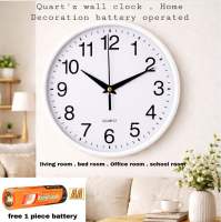 New Arrival Out Picker  Silent wall clock 10 inch Goods for home time updates home decoration.