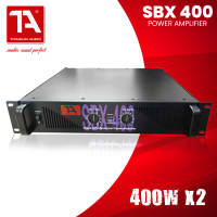 Titanium Audio SBX 400 / Professional Power Amplifier / High Performance / 400W x 2 / Titanium Audio