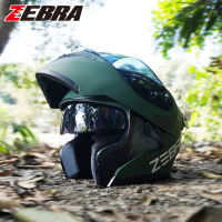Zebra FF805 plus Helmet For Motorcycle Full Face original Icc Dual Visor Modular helmet