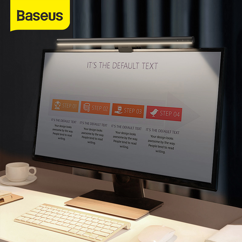 Baseus Youth Screen Light Home Office Computer Laptop Screen Book light For LCD Monitor Lamp Study Reading Light PC night Light