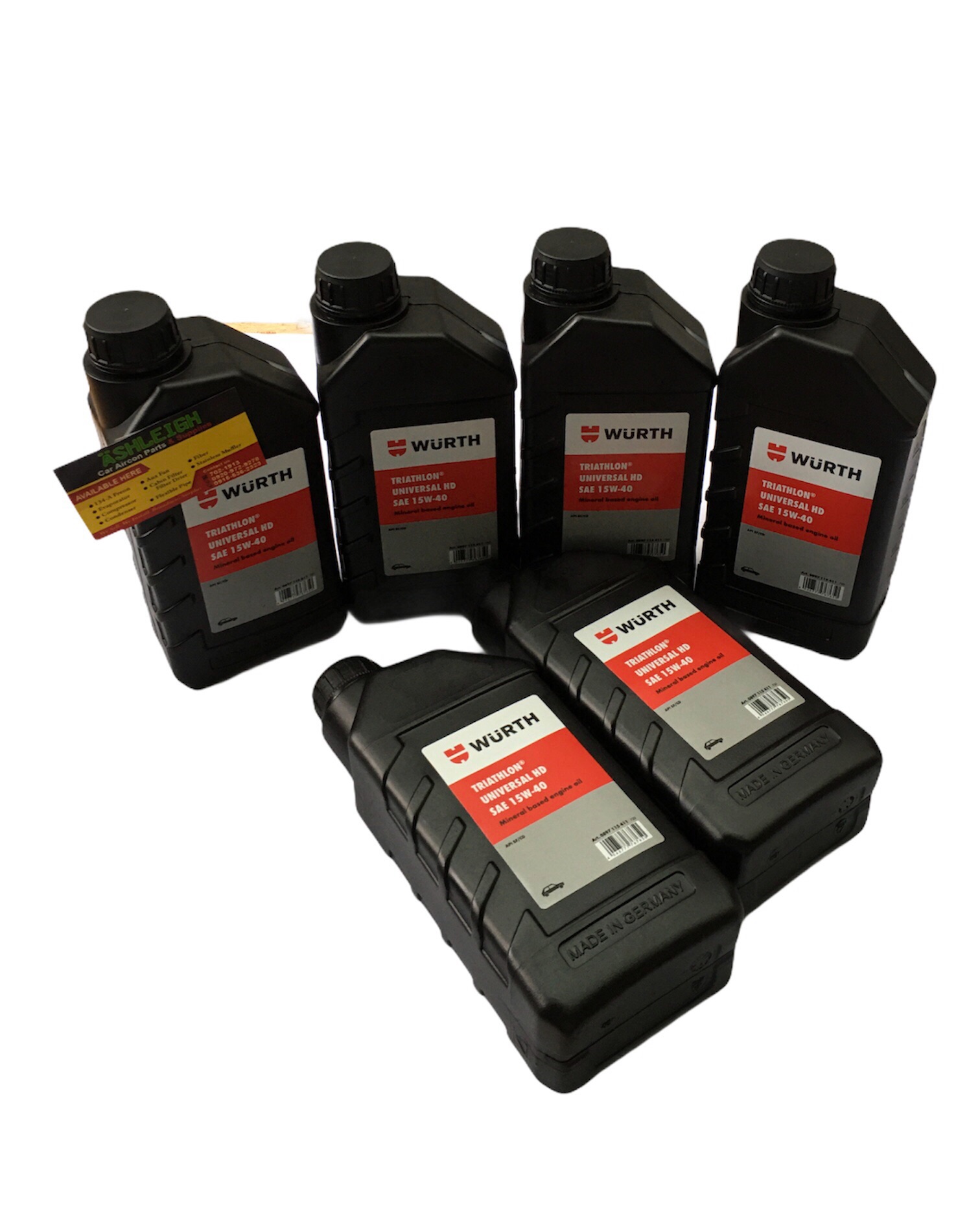 Wurth 15w40 6liters Semi Synthetic Engine Oil Diesel and Gas Ok review