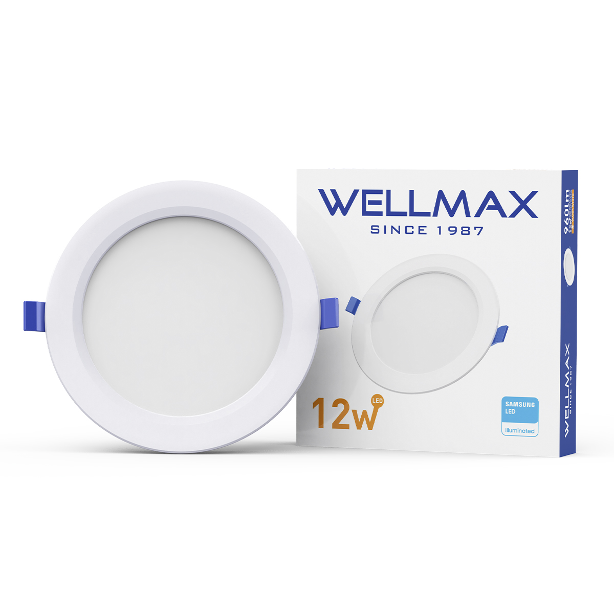 WELLMAX Downlight Adopt SAMSUNG LED Chip Recessed Ceiling Light 3W-12W 100-240V Stella GEN 2.0