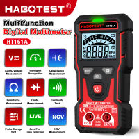 HABOTEST HT161A(HT123 Upgraded) Digital Multimeter 600V AC/DC Voltage Detection 4000 Counts Added Capacitance/Diod Functions Equipped with High-Definition Large Screen and Stand