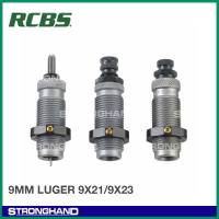 9mm CARBIDE DIE SET 3-Die Set 9MM LUGER RCBS 3-DIE CARBIDE TAPER CRIMP SET - GROUP B - PISTOL CARTRIDGES 9MM LUGER 9X21/9X23