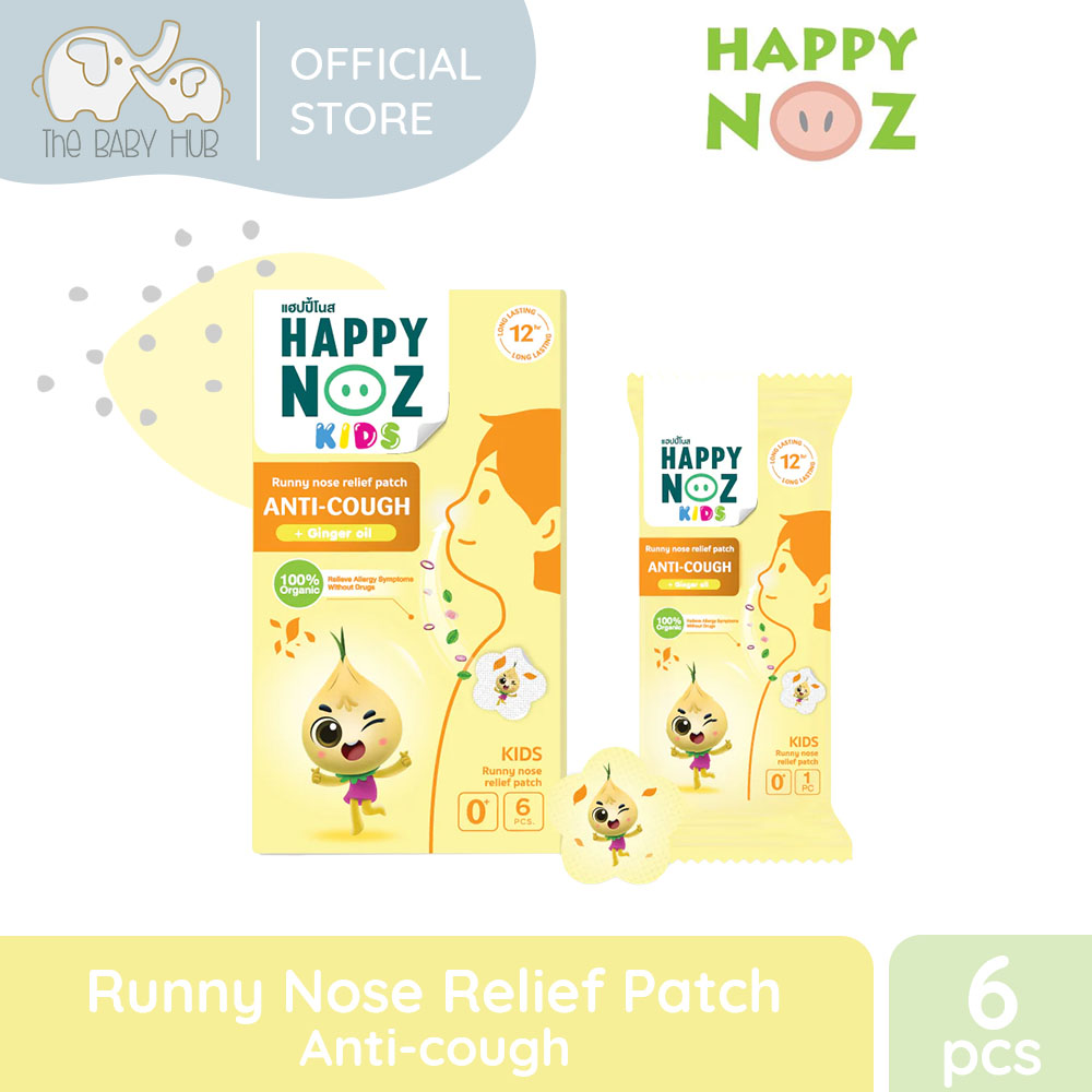 Happy Noz Kids Anti-Cough Organic Onion Sticker