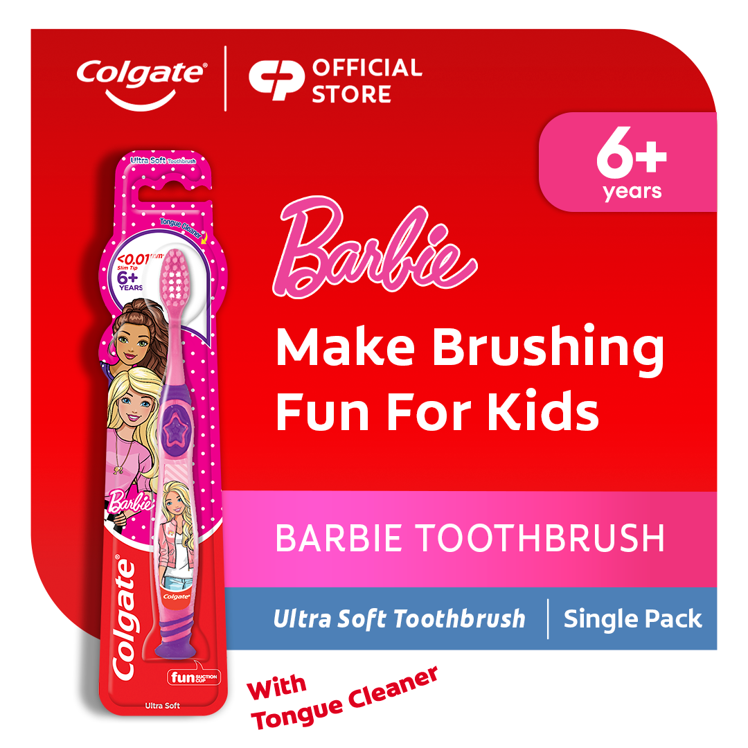 Colgate Kids Toothbrush Barbie (5-9 Years)