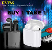 i7S TWS Bluetooth Wireless Earphones - Buy 1 Get 1