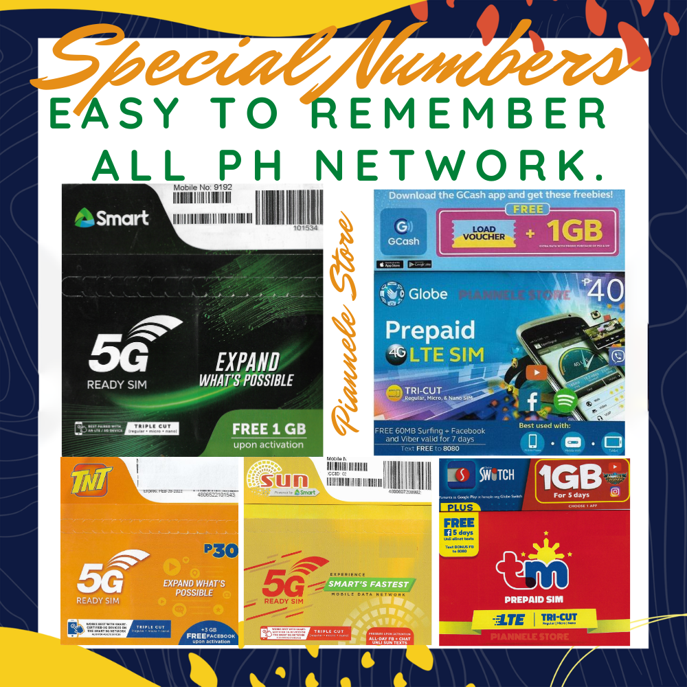 Easy to Remember Special Numbers Collection Premium Exclusive Numbers