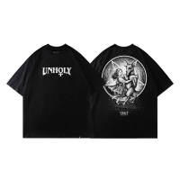 DGRAVE CREATIONS UNHOLY II BLACK T-SHIRT