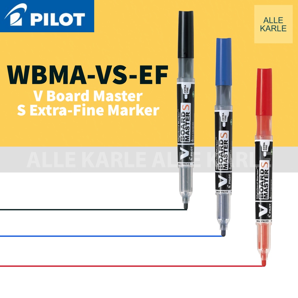 Pilot WBMA-VS-EF V Board Master S Extra-Fine Marker | Refill | Alle Karle LZD