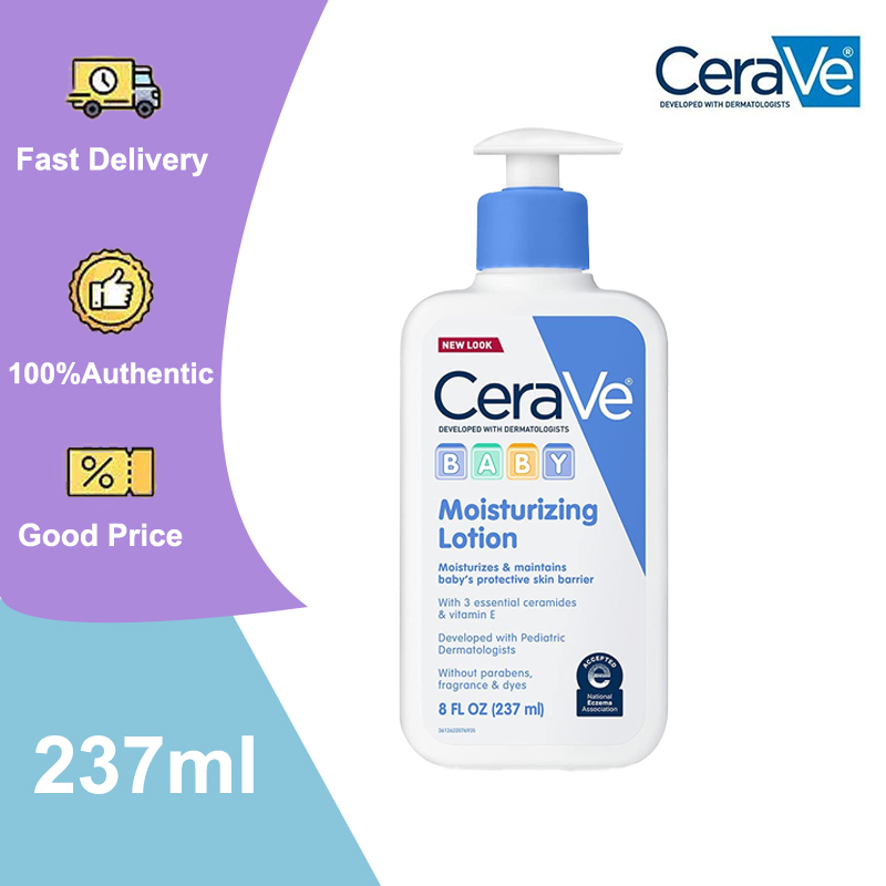 CeraVe Baby Moisturizing Lotion Gentle Moisturizer Paraben-Free Baby Lotion 237ml