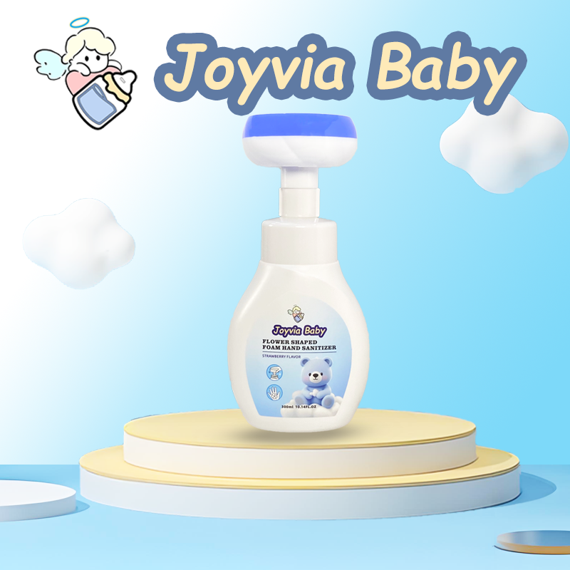 Baby Wide Neck Milk Bottle Flatulence Prevent Anti-Drop Silicone Handle Design 300ml Large Capacity Newborn Straw Bottle