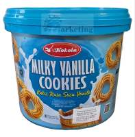 Kokola Classic Butter/Milky Vanilla Cookies Multipack 400g - Crispy Biscuit Delight