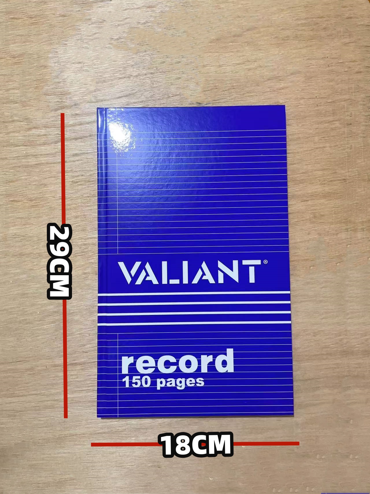 1 pc Valiant Record Book Big Size - 150pgs 200pgs 300pgs 500pgs office supply