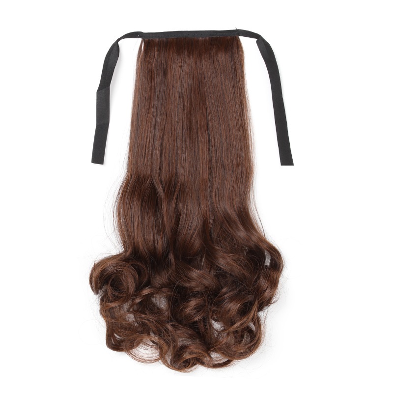 【Bosuer💛COD】Bahan Sintetis Pendek Ekor Kuda Yang Digunakan Untuk Perpanjangan Wig Anak Dengan Pen...
