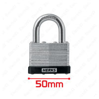 Electriq l Herks Heavy Duty Laminated Padlock - Short Shackle (40mm-65mm)