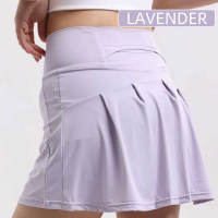 FUYOGI Sports short skirts Tennis Skirt Golf  Built-In Liner High Waist Moisture-Wicking with Pockets for women