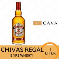 Chivas Regal 12yo Scotch Whisky 1 liter - New Bottle