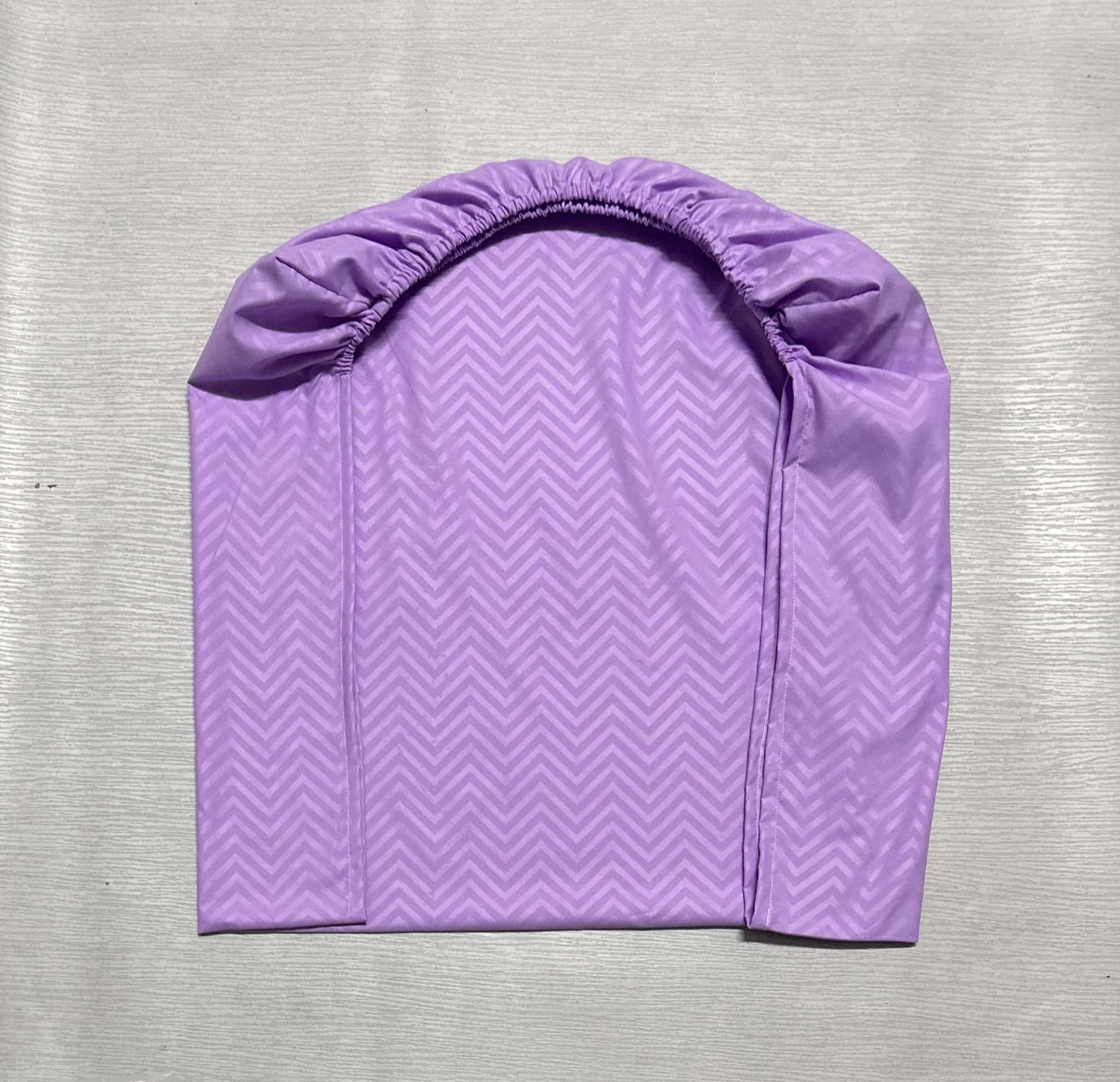 Plain Canadian cotton fitted bedsheet for crib foam