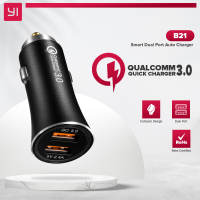 YI B21 Car Charger QC 3.0 Fast Charging Car Dual USB Port Charger