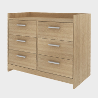 Pearl Mikomoto 6-DRAWER BEDSIDE TABLE BEDISDE CABINET