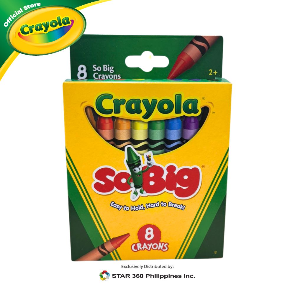 Crayola So Big Crayons 8s So Big Minnies 8s or So Big Junior 12s