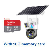 V380 Pro 4G/Wifi 8MP Sim Card Solar CCTV Camera Outdoor Wireless Cctv 360 Panorama 1080P Ultra HD Infrared Night Vision Monitor Low Power WIFI PIR IP Security Camera Waterproof PTZ Outdoor Camera
