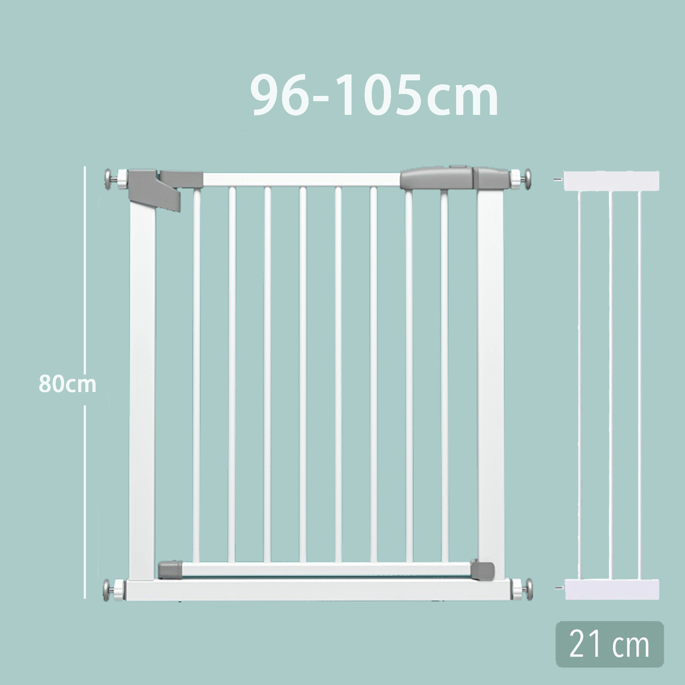 Baby Safety Gate Door Gate Guard Gate For Kids Pet Dog Cat Fence Baby Safety Stairs Gate Adjustable Gate
