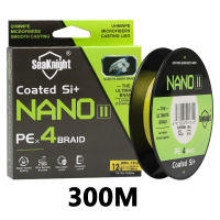 SeaKnight NANO II Series Braided Fishing Line 100M/300M 4 Strands Micro Fishing PE Multifilament Lines  Freshwater/Seawater fishing 7-15LB