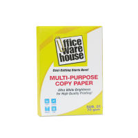 OFFICE WAREHOUSE COPY PAPER 70GSM WHT LTR 500S