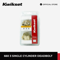 Kwikset Single Cylinder Deadbolt 660 3 96600-695