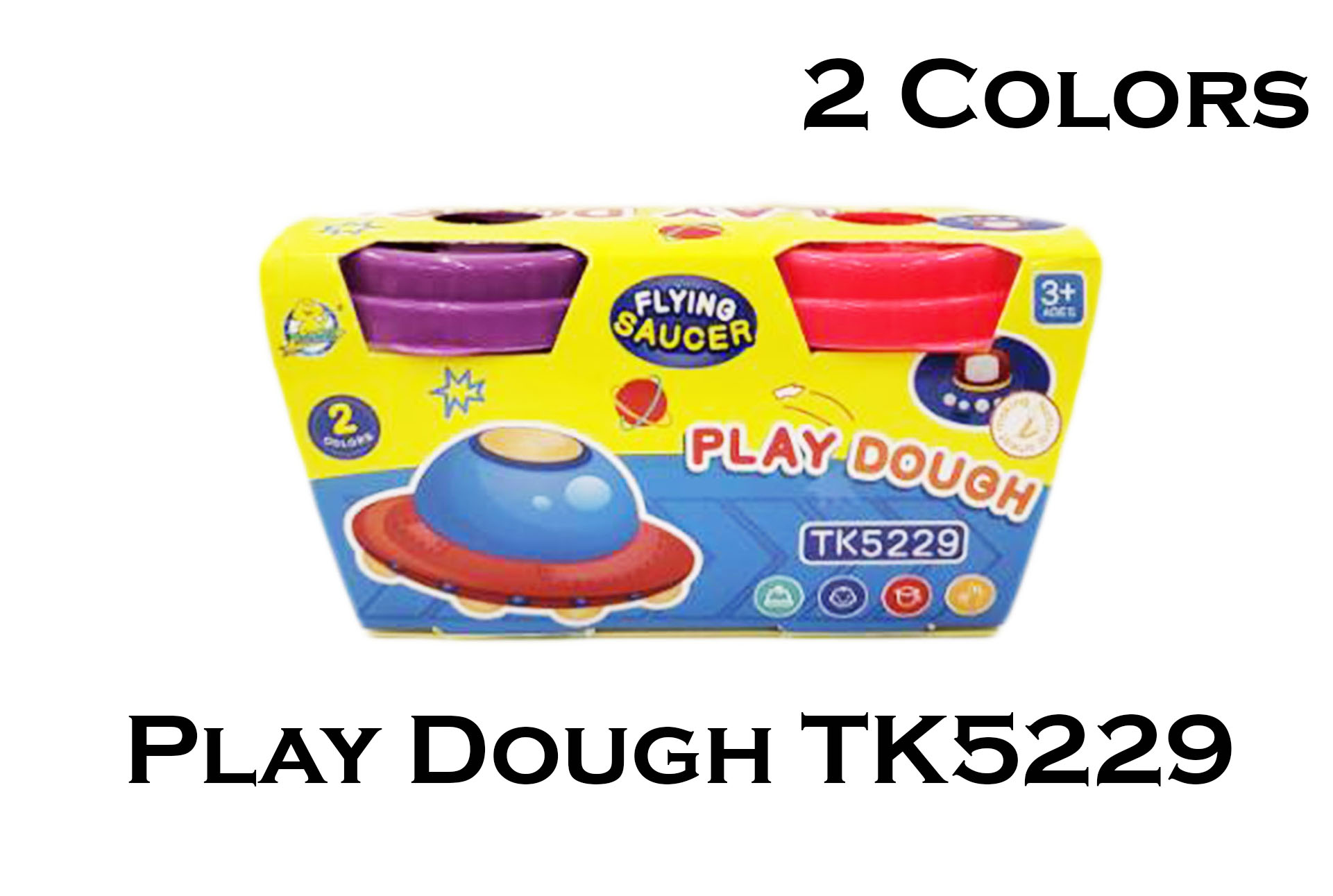 Creative World Play Dough Soft Modelling Dough Assorted Sets
